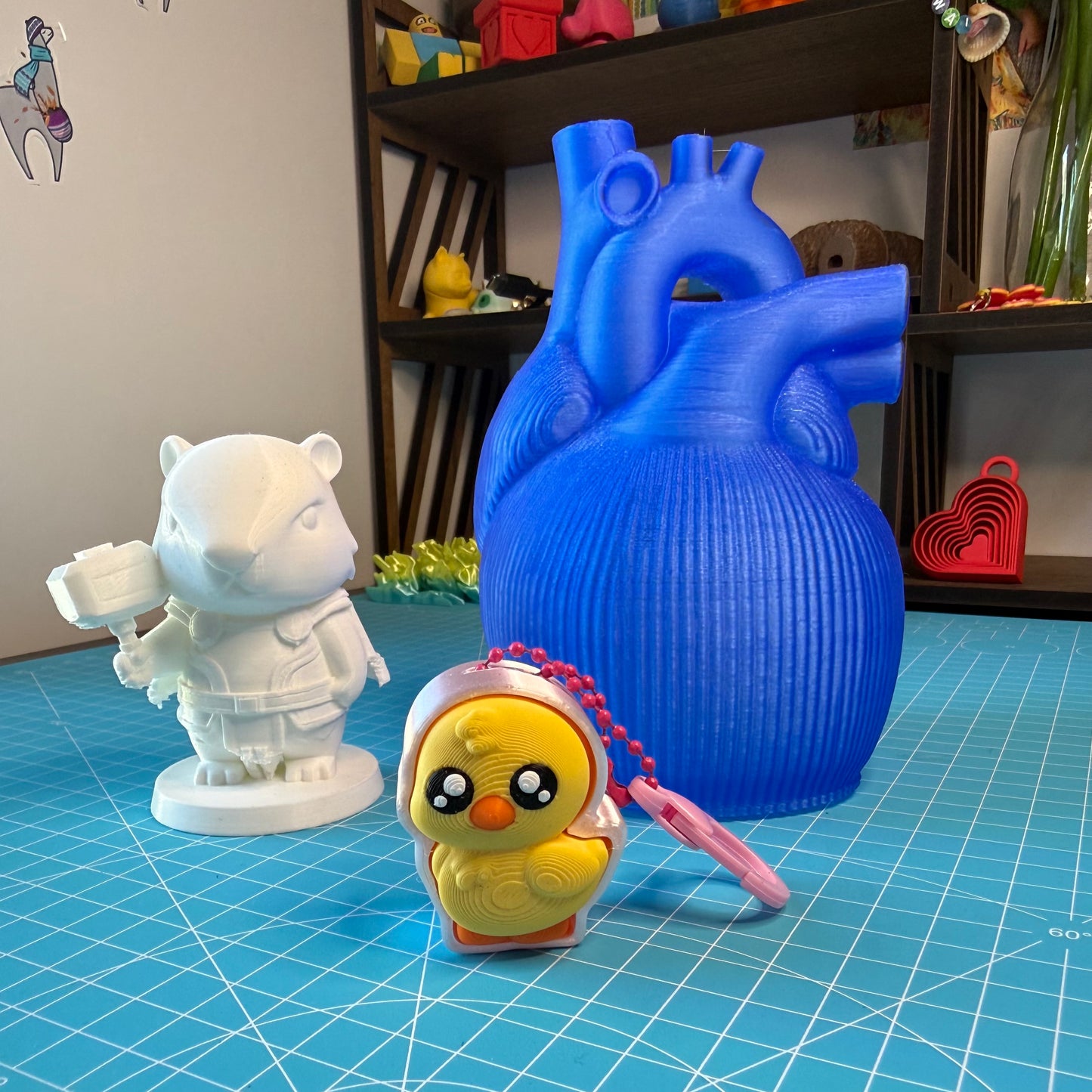 Individuell 3D gedrucktes Maskottchen, Logo & Charakter