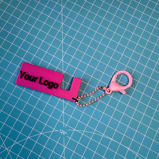 Handyhalter mit Logo