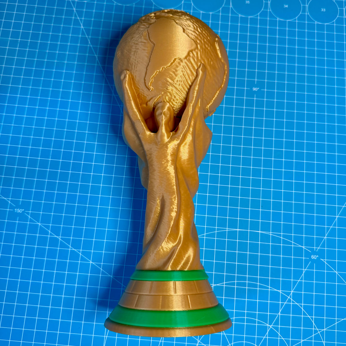 Individueller 3D-gedruckter Pokal – Personalisierte Trophäe nach Wunsch