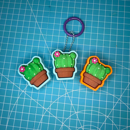 Cactus Clicker Schlüsselanhänger