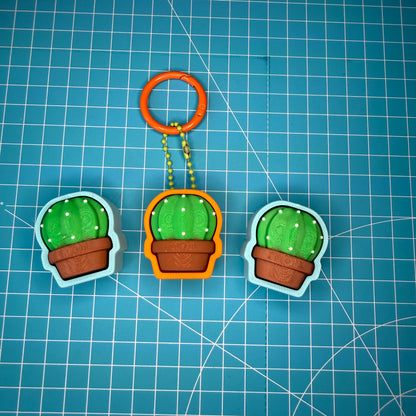 Cactus Clicker Schlüsselanhänger