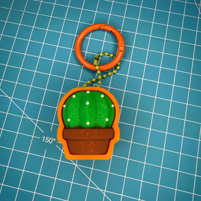 Cactus Clicker Schlüsselanhänger