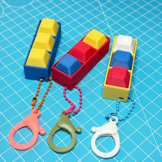 Custom 3-Key Clicker Fidget
