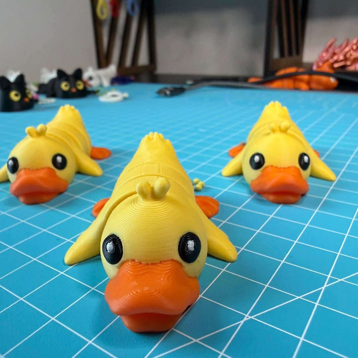 Gelbe Flexi-Ente