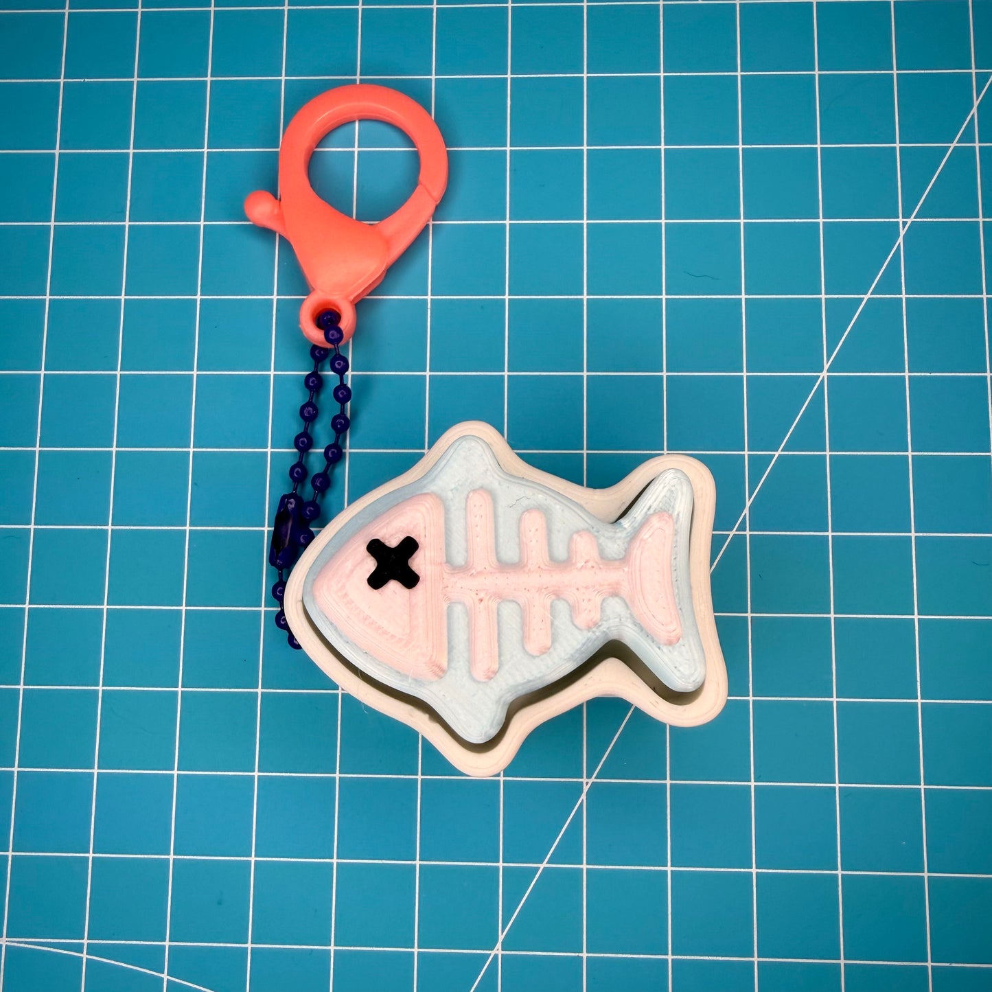 Fisch Clicker Schlüsselanhänger Fidget