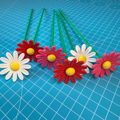 Gänseblümchen Blumen-Set