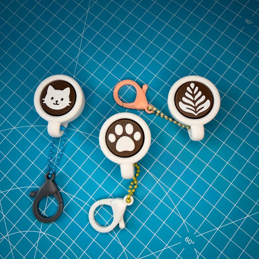 Kaffee Clicker Schlüsselanhänger