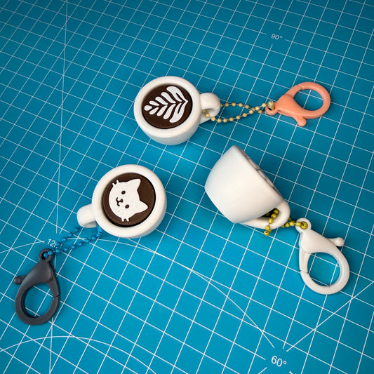 Kaffee Clicker Schlüsselanhänger