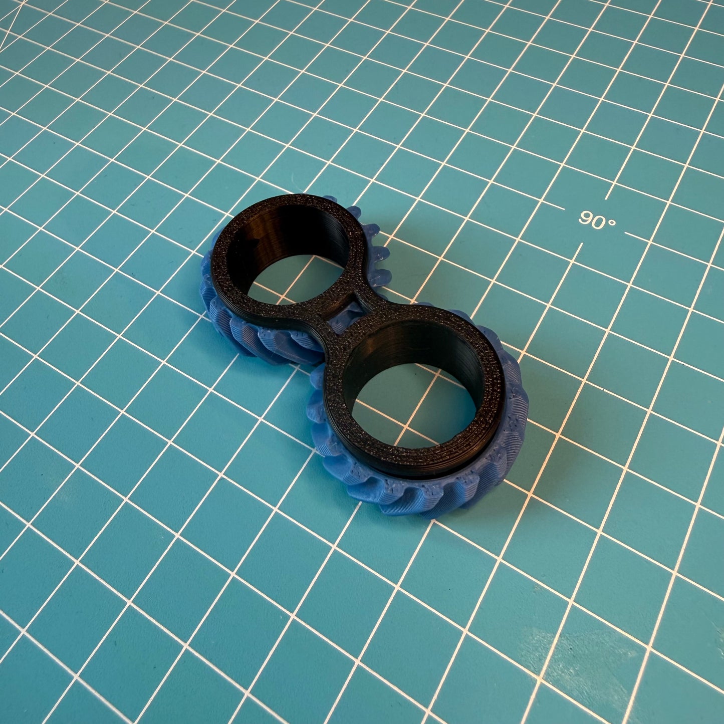 Dual Gear Fidget Spinner