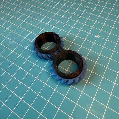 Dual Gear Fidget Spinner