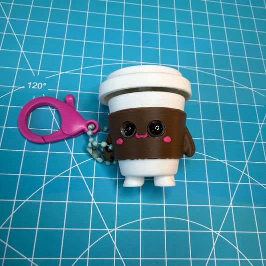 Coffee To-Go Clicker Schlüsselanhänger