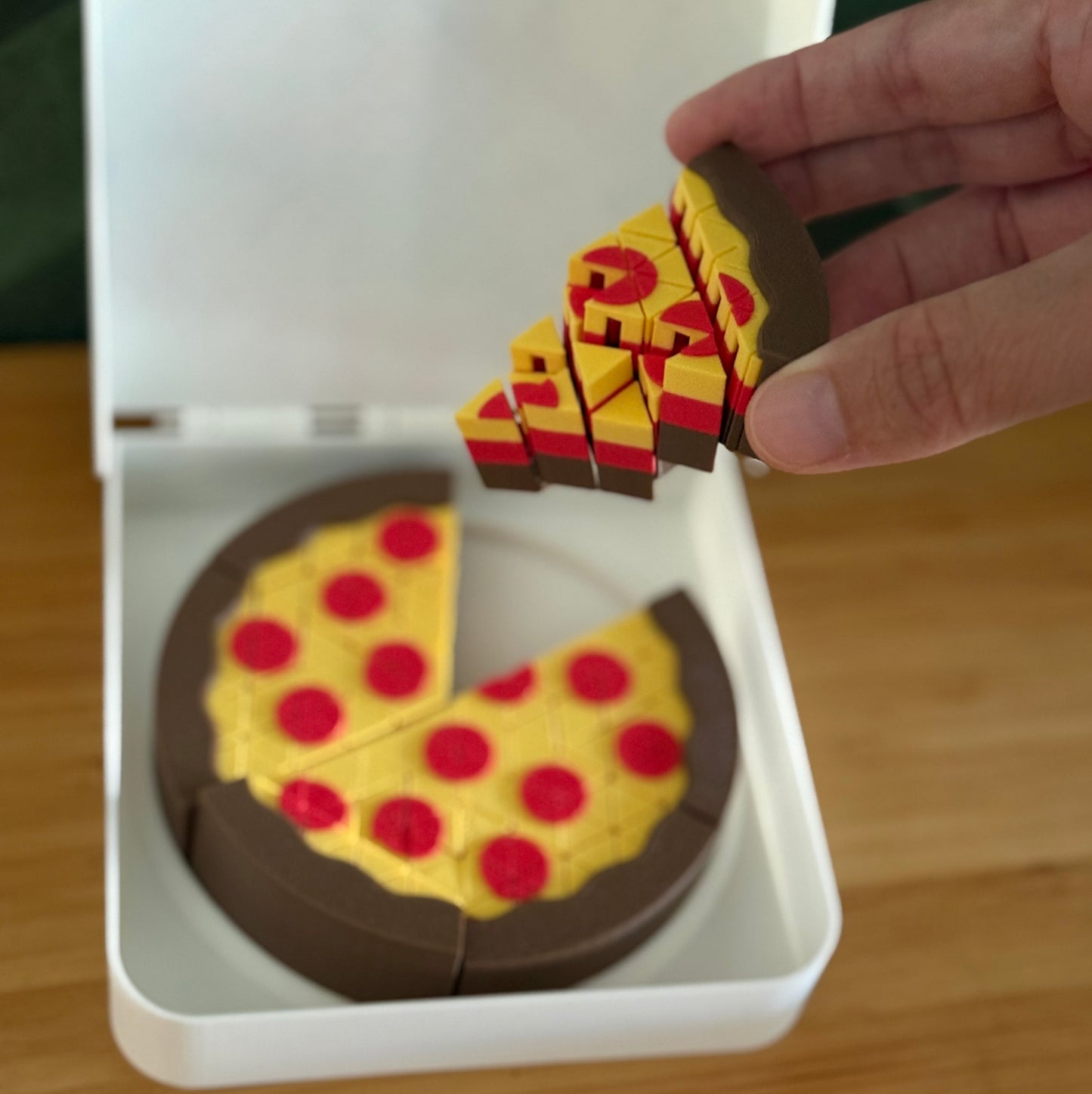 Pizza Box Play Set for Play Kitchen