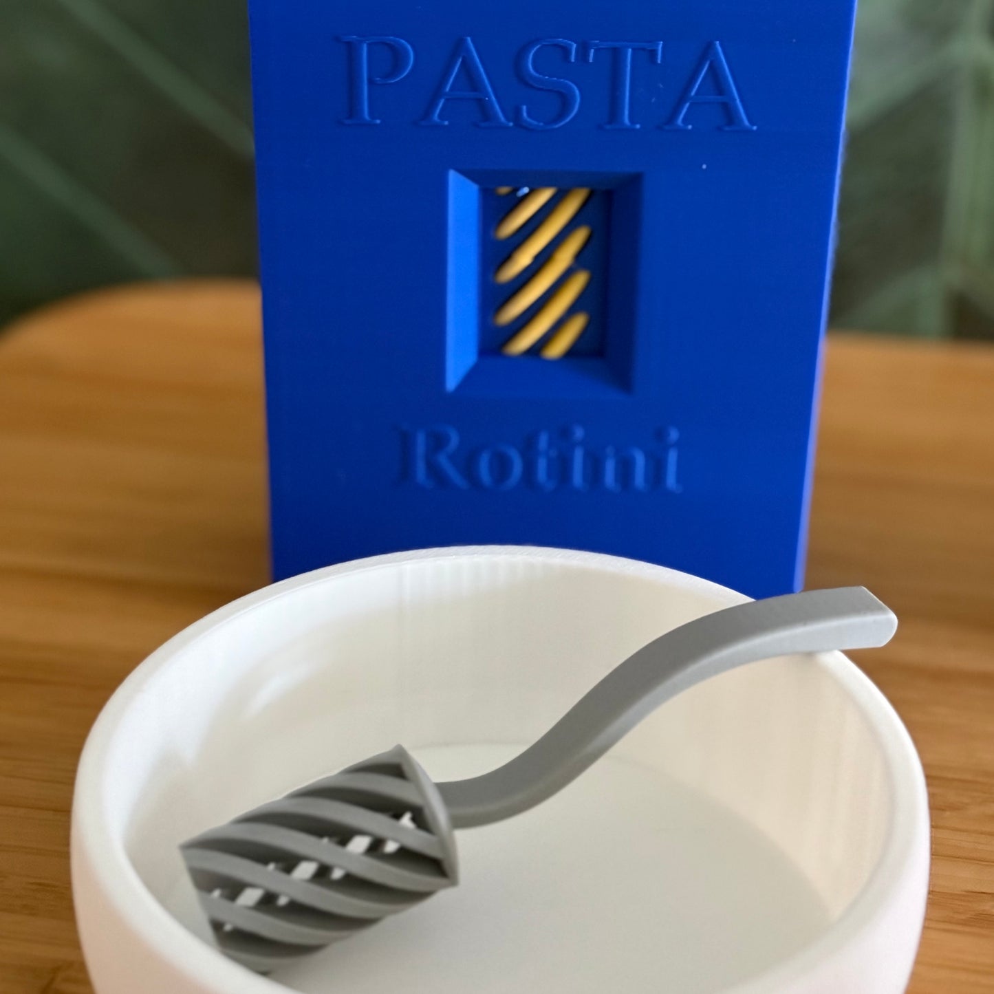 Rotini Pasta Box for Play Kitchen