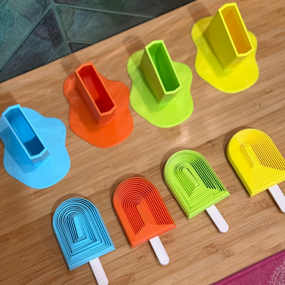 Eis am Stiel Fidget für die Kinderküche
