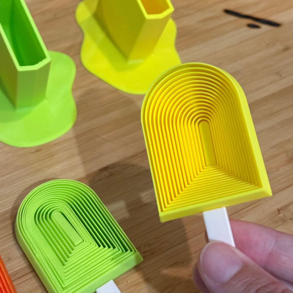 Eis am Stiel Fidget für die Kinderküche